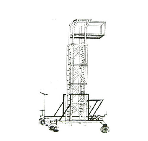 aluminium Trolley Tiltable Extension Ladder