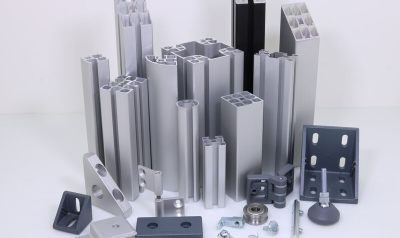 aluminium modular furniture section